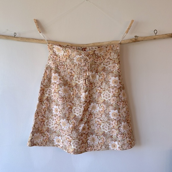 Zimmermann Dresses & Skirts - Zimmermann Floral Mini corset skirt NWOT